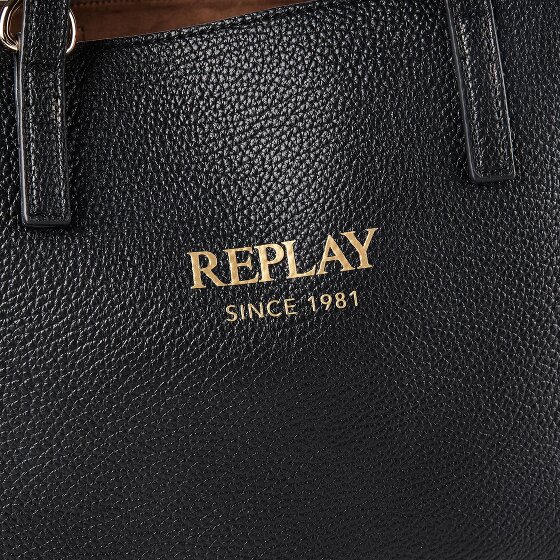 Replay Borsa shopper Vera Pelle 36 cm