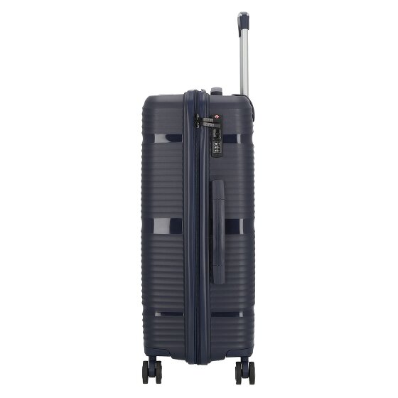 d&n Travel Line 4200 Set di valigie a 4 ruote 3 pezzi.