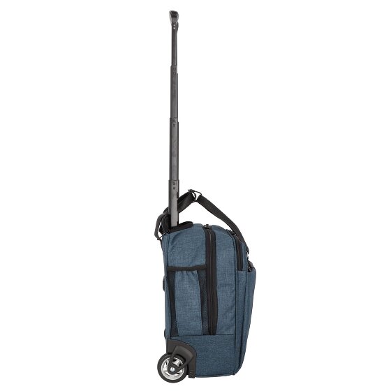 Dermata 2 ruote Carrello business 44 cm Scomparto per laptop