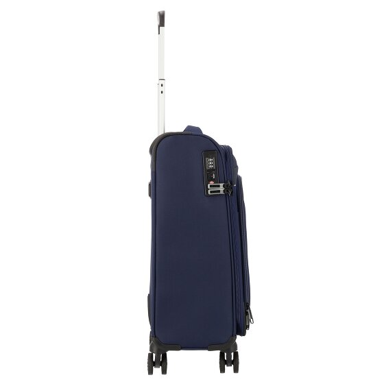 d&n Travel Line 9504 4 ruote Carrello della cabina S 55 cm