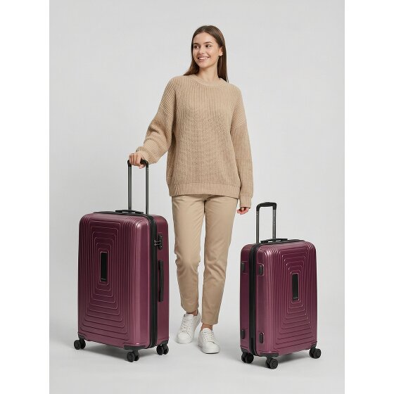 Redolz Essentials 14 4 ruote Set di valigie 2 pezzi con piega di espansione