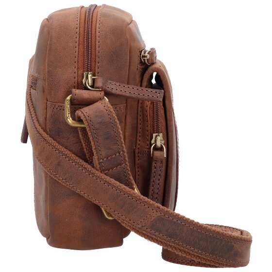 Greenland Nature Montenegro Borsa a tracolla RFID in pelle 15 cm