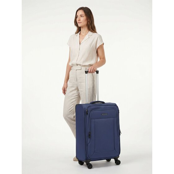 Franky Melbourne 3.0 Carrello a 4 ruote da 69 cm con piega ad espansione