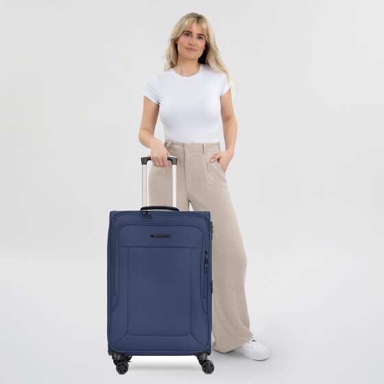 Franky Melbourne 3.0 Carrello a 4 ruote da 69 cm con piega ad espansione