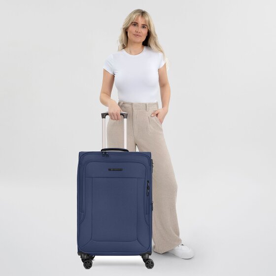 Franky Melbourne 3.0 Carrello a 4 ruote da 69 cm con piega ad espansione