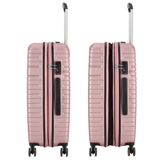 American Tourister Aero Racer 4 ruote Set di valigie 3 pezzi con piega di espansione
