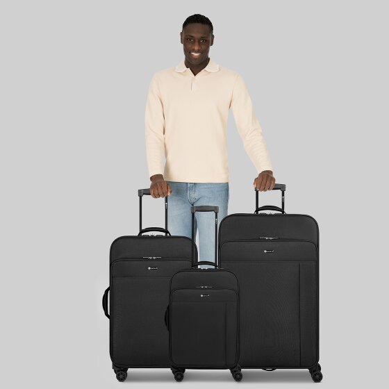 Check.In Sevilla 2.0 4 ruote Set di valigie 3 pezzi