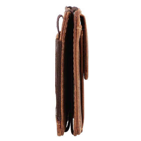 Greenburry Portafoglio magico vintage RFID in pelle 10 cm