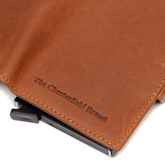 The Chesterfield Brand Lagos Custodia per carta di credito Protezione RFID Pelle 6.5 cm