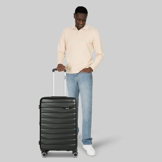 Bench Paris 4 ruote Carrello M 66 cm con piega di espansione