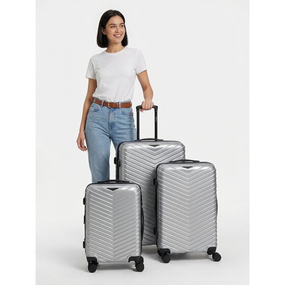 Redolz Essentials 18 2.0 4 ruote Set di valigie 3 pezzi espandibile