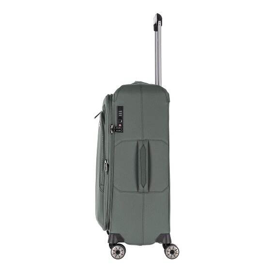 Travelite Priima 4 ruote Carrello 68 cm con piega di espansione