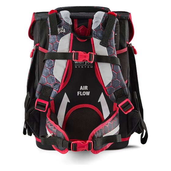 School-Mood Champion Maxx Pro set di zaini per la scuola da 6 pezzi modello 2026