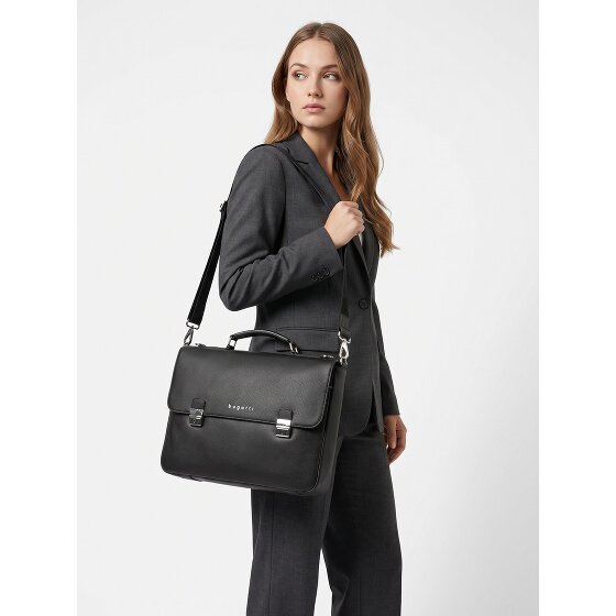 bugatti Valencia Cartella Vera Pelle 38 cm Vano porta PC