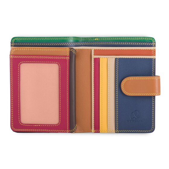 Mywalit Portafoglio a scatto medio in pelle 13 cm