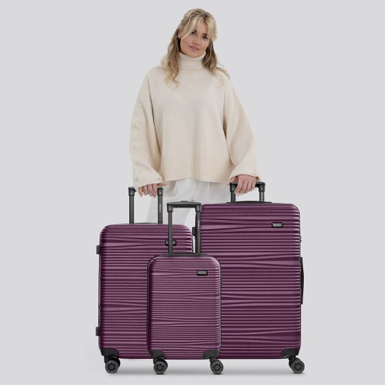 Redolz Essentials 16 3-SET 4 ruote Set di valigie 3 pezzi