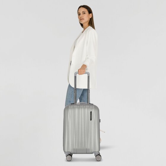 Polestream Moonrock 4 ruote Carrello della cabina 55 cm con piega di espansione