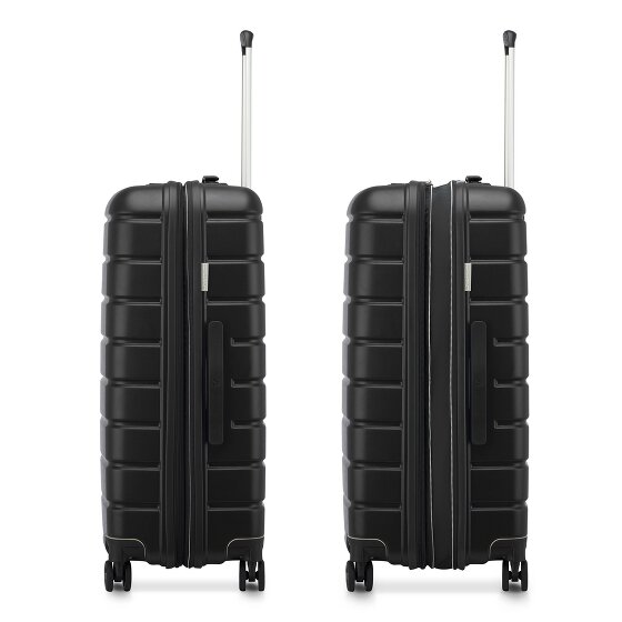 Roncato Relife 4 ruote Set di valigie 3 pezzi con piega di espansione