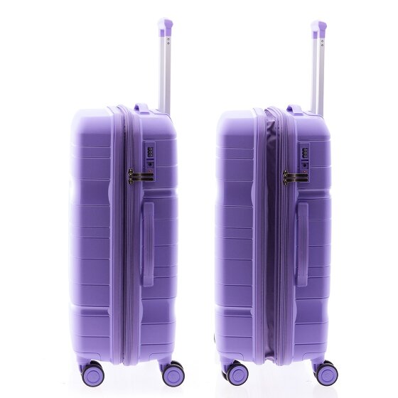 Gladiator 3800 4 ruote Carrello 67 cm con piega di espansione