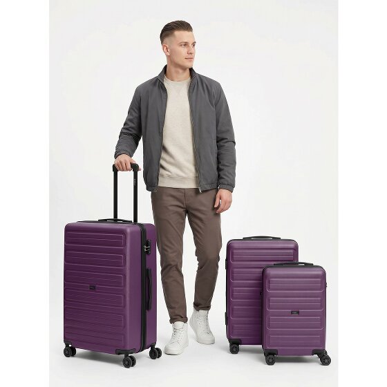 Redolz Essentials 08 3-SET 4 ruote Set di valigie 3 pezzi