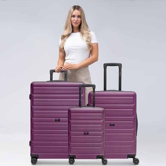 Redolz Essentials 08 3-SET 4 ruote Set di valigie 3 pezzi