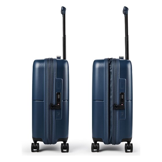 American Tourister Dashpop 4 ruote Carrello della cabina 55 cm con piega di espansione