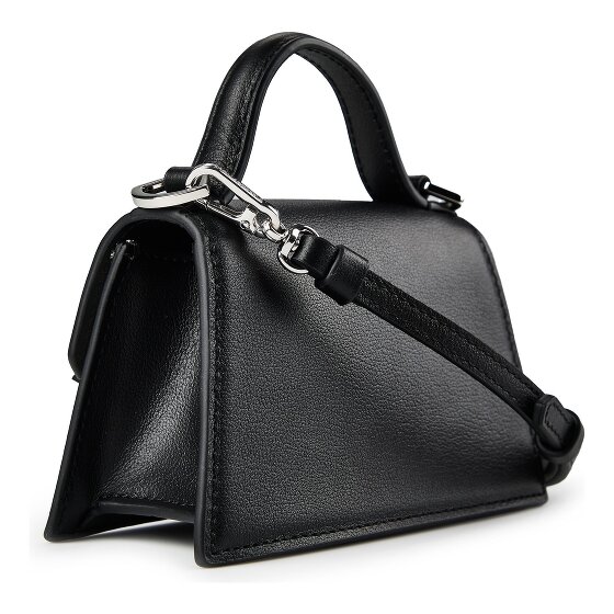 Karl Lagerfeld Signature 2.0 Mini borsa a mano Vera Pelle 14.5 cm