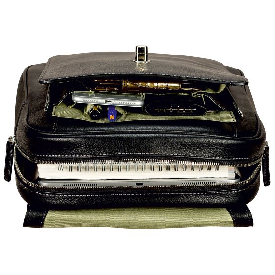 Leonhard Heyden Nizza Zaino da città Pelle 34 cm