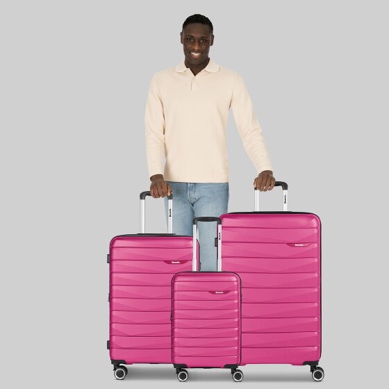 Bench Paris 4 ruote Set di valigie 3 pezzi con piega di espansione