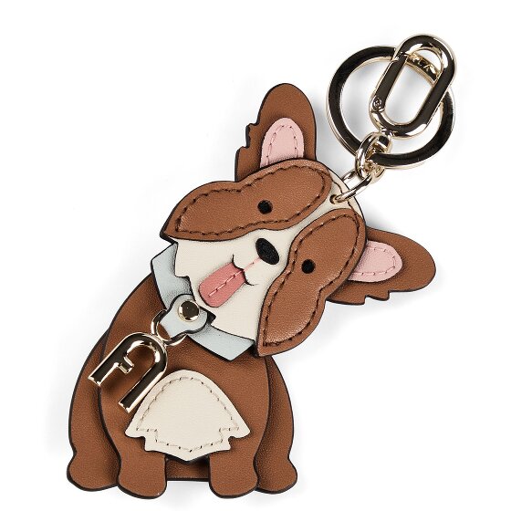 Furla Corgi Portachiavi Vera Pelle 5 cm