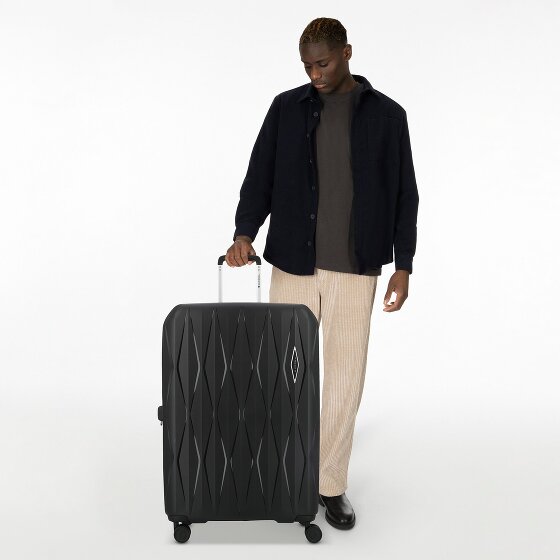 Gabol Infinity 4 ruote Carrello L 75 cm con piega di espansione