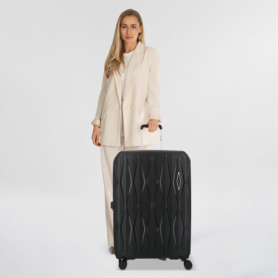 Gabol Infinity 4 ruote Carrello L 75 cm con piega di espansione