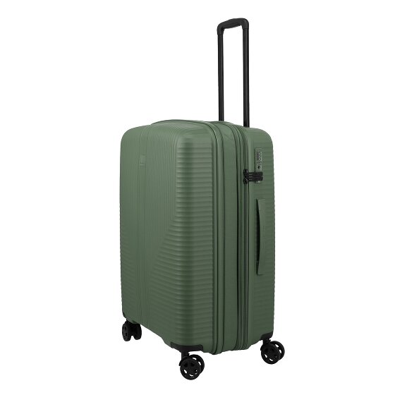 Travelite Air Stripe 4 ruote Set di valigie 3 pezzi con piega di espansione