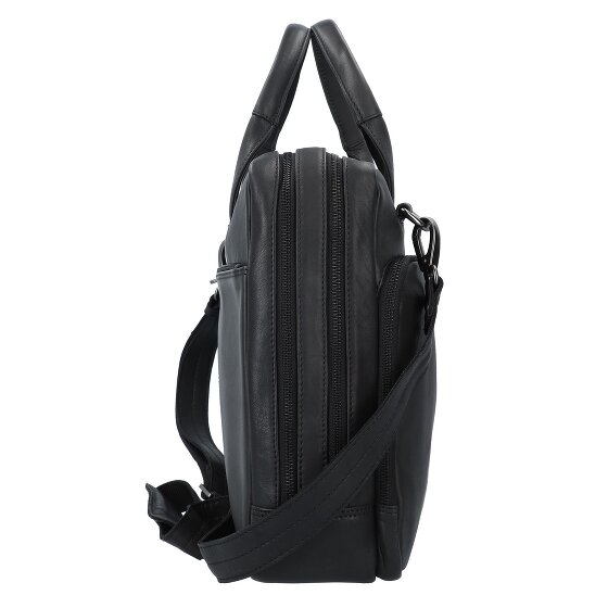 Plevier Structure Petronas Valigetta Pelle 40 cm Scomparto per laptop