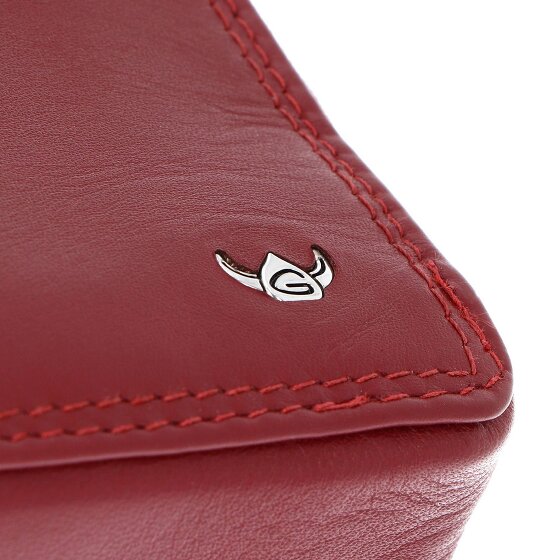 Golden Head Polo Portafoglio chiave Vera Pelle 11 cm