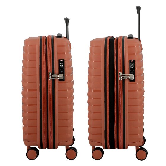 Jump Xwave 4 ruote Carrello della cabina 55 cm con piega di espansione