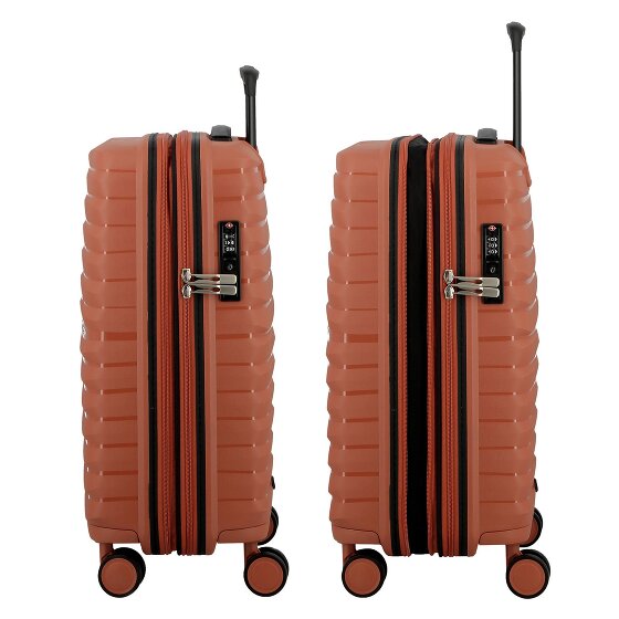 Jump Xwave 4 ruote Carrello della cabina 55 cm con piega di espansione