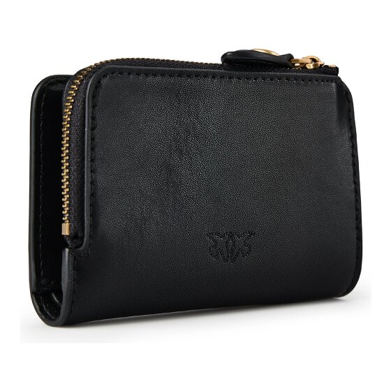 PINKO Love Wallet Portafoglio Vera Pelle 12 cm