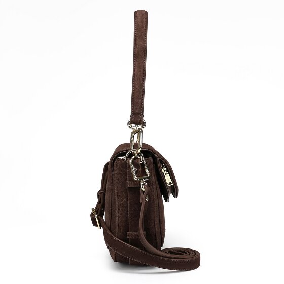 Hey Marly Big Sister Suede Borsa a spalla S Vera Pelle 25 cm