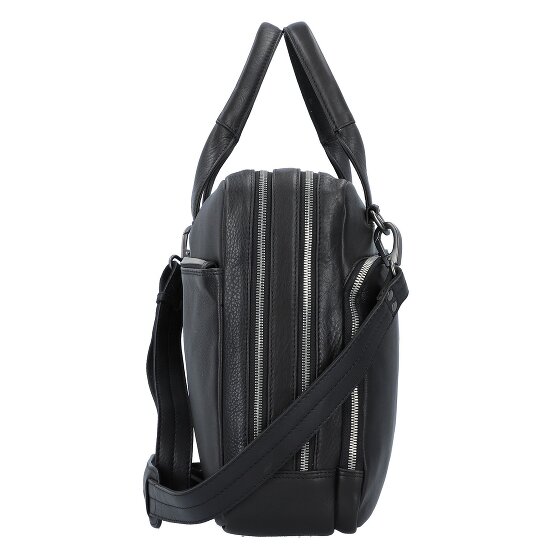 Plevier Vintage Larry Valigetta Pelle 40 cm Scomparto per laptop