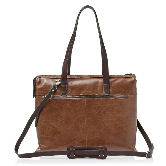 Castelijn & Beerens Rien Borsa a spalla Protezione RFID Vera Pelle 40 cm Vano porta PC
