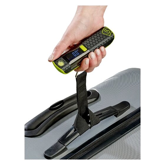 Go Travel Apparecchiature elettriche + elettroniche Bilancia portatile da 12 cm con metro a nastro e livella a bolla d'aria