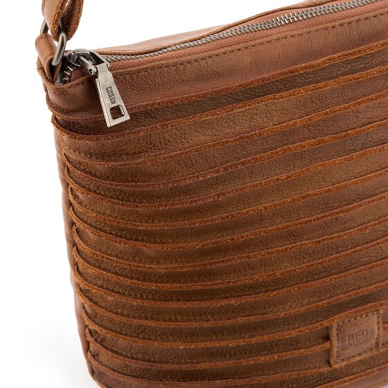 FredsBruder Riffelinchen Borsa a tracolla Vera Pelle 23 cm