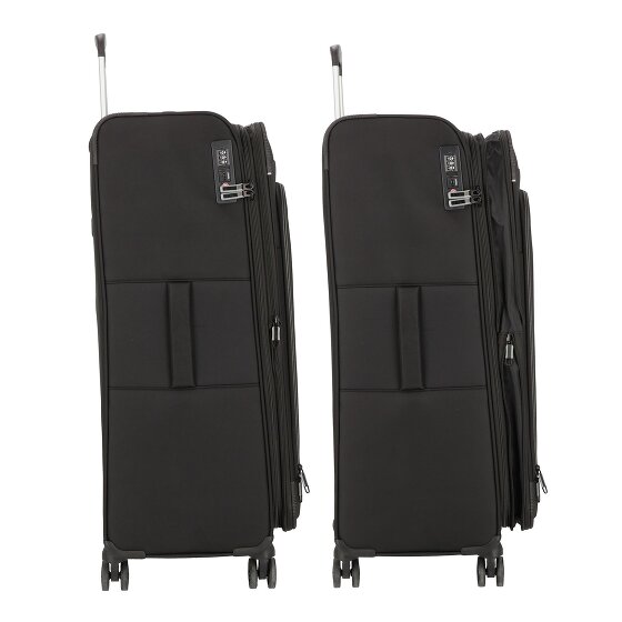 d&n Travel Line 9504 4 ruote Carrello L 76 cm con piega di espansione