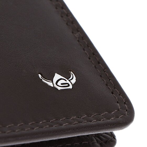 Golden Head Polo Portafoglio Protezione RFID Vera Pelle 11 cm