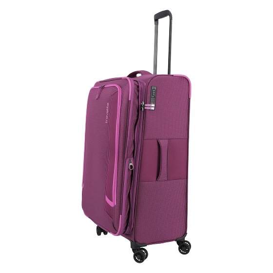 Travelite Corsiica 4 ruote Carrello L 77 cm con piega di espansione