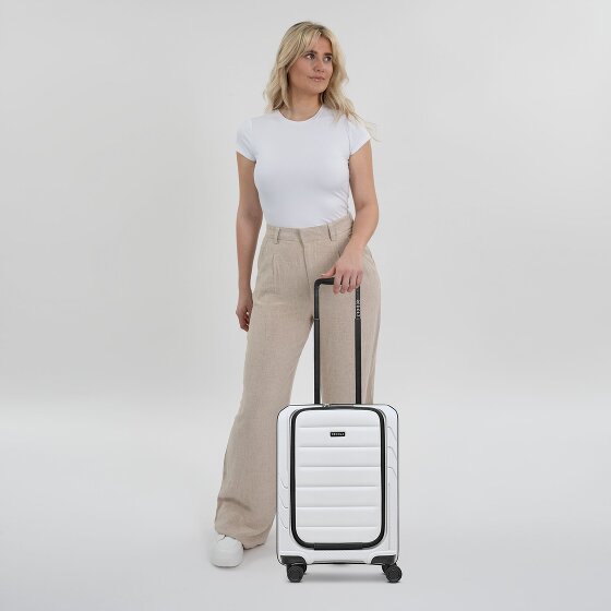 Redolz Essentials 17 Trolley da cabina a 4 ruote 55 cm con tasca morbida per laptop