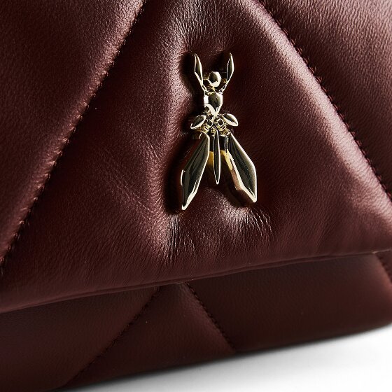 Patrizia Pepe Fly Borsa a tracolla in pelle imbottita 25 cm