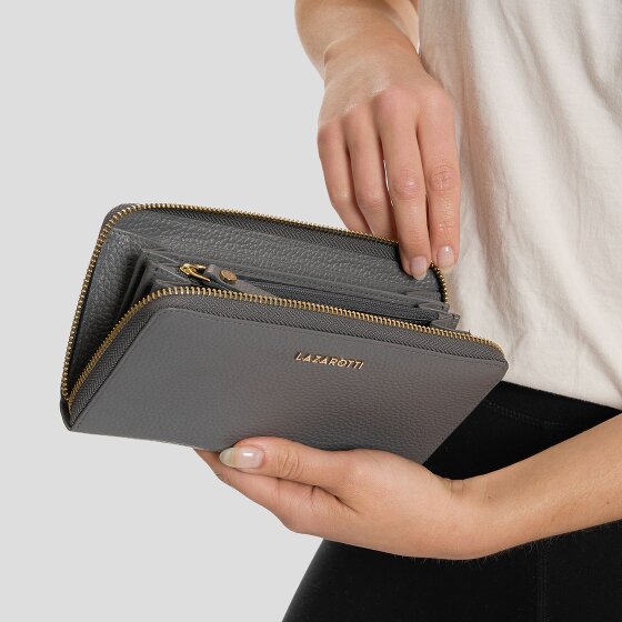 Lazarotti Bologna Leather Portafoglio Pelle 19 cm