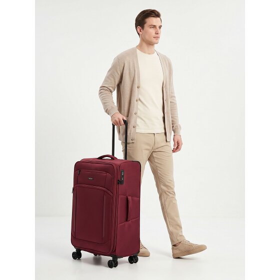 d&n Travel Line 9804 4 ruote Carrello L 78 cm espandibile